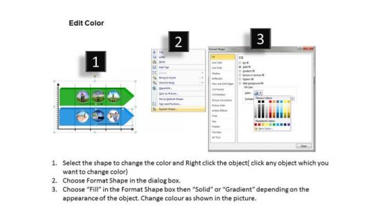 2d Linear Graph Illustrating Future Technologies PowerPoint Templates Ppt Slides Graphics