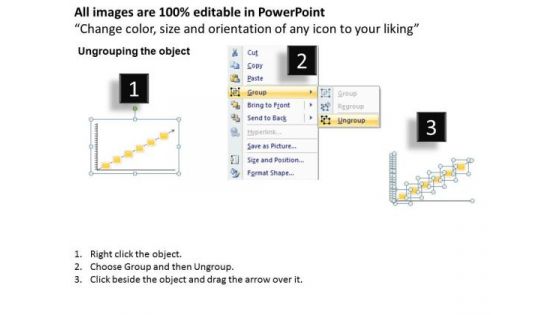 2d Linear Graph Presenting Every Month Business Growth PowerPoint Templates Ppt Slides Graphics