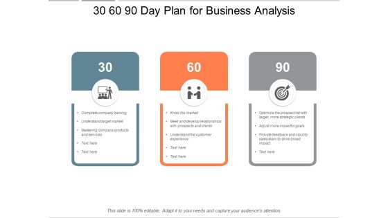 30 60 90 Day Plan For Business Analysis Ppt PowerPoint Presentation Infographic Template Backgrounds