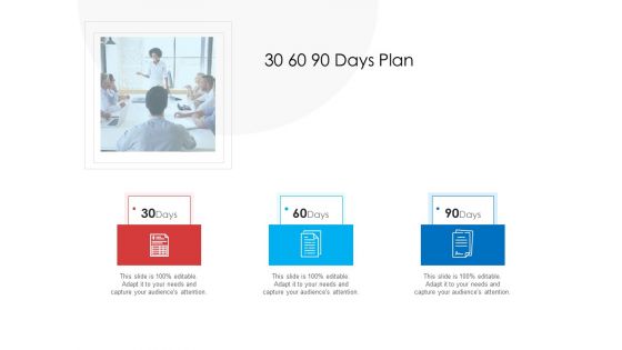 30 60 90 Days Plan Formats PDF