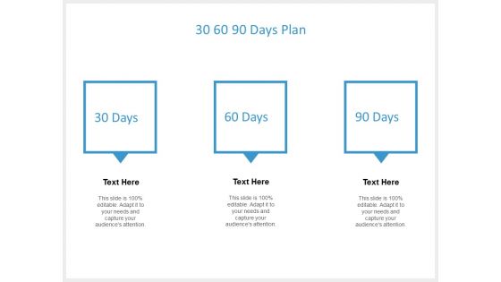 30 60 90 Days Plan Ppt PowerPoint Presentation Icon Diagrams