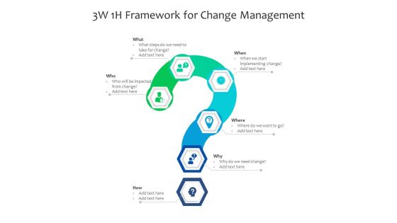 3W 1H Framework For Change Management Ppt PowerPoint Presentation Background Image PDF 3W 1H Framework For Change Management Ppt PowerPoint Presentation Background Image PDF