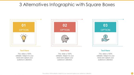 3 Alternatives Ppt PowerPoint Presentation Complete With Slides