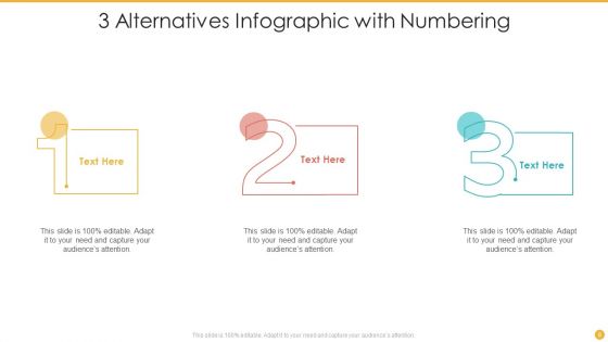 3 Alternatives Ppt PowerPoint Presentation Complete With Slides