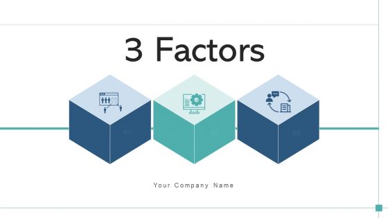 3 Factors Business Research Ppt PowerPoint Presentation Complete Deck
