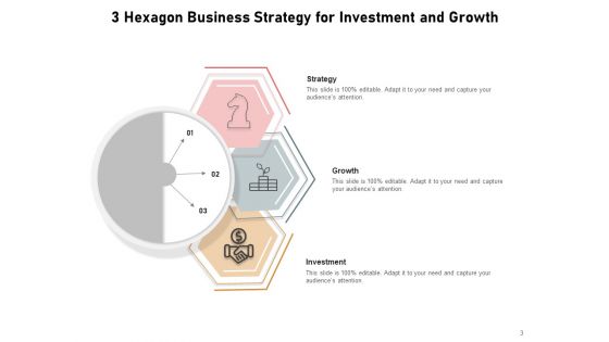 3 Hexagon Infographic Business Planning Strategy Ppt PowerPoint Presentation Complete Deck