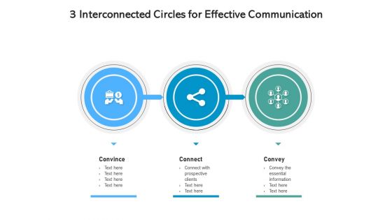 3 Interconnected Circles For Effective Communication Ppt PowerPoint Presentation Slides Portrait PDF 3 Interconnected Circles For Effective Communication Ppt PowerPoint Presentation Slides Portrait PDF