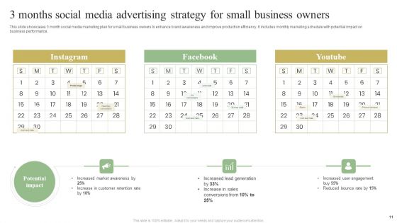 3 Month Advertising Strategy Ppt PowerPoint Presentation Complete Deck With Slides