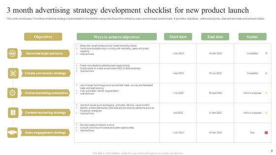 3 Month Advertising Strategy Ppt PowerPoint Presentation Complete Deck With Slides