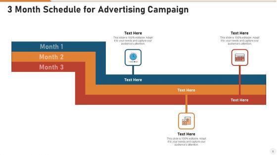 3 Month Schedule Action Plan Management Ppt PowerPoint Presentation Complete Deck With Slides