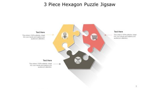 3 Parts Puzzle Circular Shape Split Segments Ppt PowerPoint Presentation Complete Deck