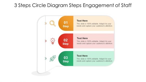 3 Steps Circle Diagram Steps Engagement Of Staff Inspiration PDF 3 Steps Circle Diagram Steps Engagement Of Staff Inspiration PDF