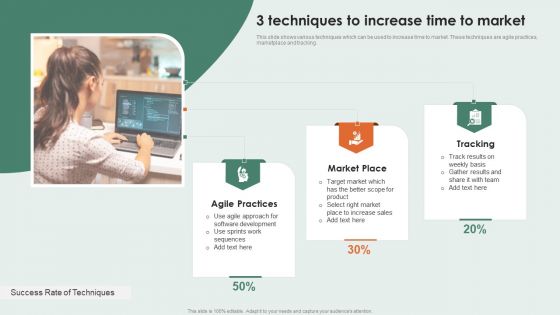 3 Techniques To Increase Time To Market Brochure PDF 3 Techniques To Increase Time To Market Brochure PDF