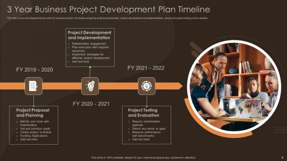3 Year Plan Timeline Ppt PowerPoint Presentation Complete With Slides