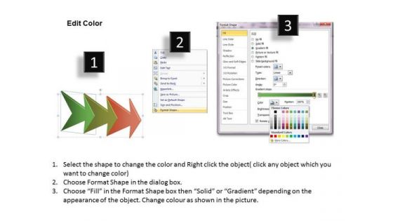 3 Components Required In Process Simple Flow Chart PowerPoint Slides