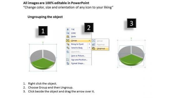 3 Stages Circular Approach Diagram Non Profit Business Plan Sample PowerPoint Slides