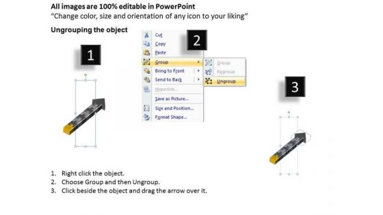 3d Arrow Dilemma Of Puzzle Process 7 Stages Small Business Plans PowerPoint Templates