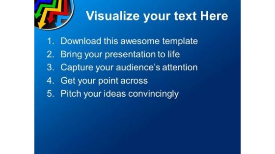 3d Arrows Business Progress Marketing PowerPoint Templates Ppt Backgrounds For Slides 0313