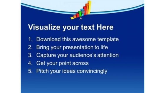 3d Bar Graph Business Model PowerPoint Templates Ppt Backgrounds For Slides 0513