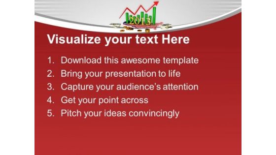 3d Bar Graph On America Map PowerPoint Templates Ppt Backgrounds For Slides 1212