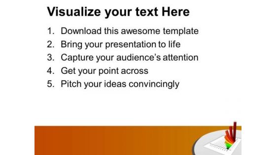 3d Chart Illustration Growth Business PowerPoint Templates Ppt Backgrounds For Slides 1112