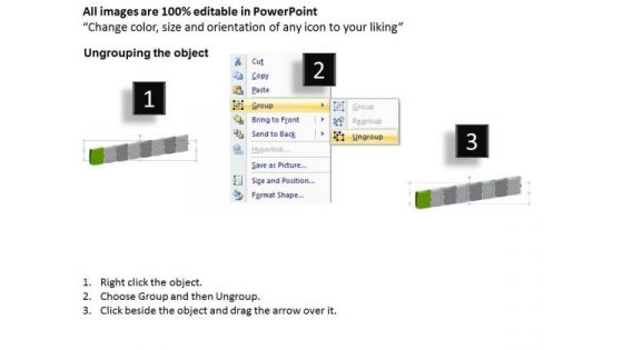 3d Chronological Puzzle Process 8 Stages Flow Chart Free PowerPoint Slides