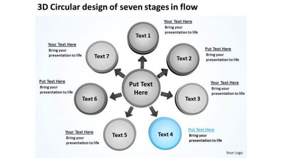 3d Circular Design Of Seven Stages In Flow Arrows Diagram Software PowerPoint Slides 3d Circular Design Of Seven Stages In Flow Arrows Diagram Software PowerPoint Slides
