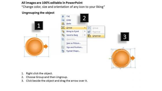3d Circular Flow Diagram Representing Steps Business Plan Creation PowerPoint Templates