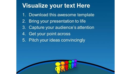 3d Colorful Business Teamwork PowerPoint Templates Ppt Backgrounds For Slides 0513