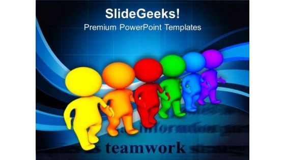 3d Colorful Business Teamwork PowerPoint Templates Ppt Backgrounds For Slides 0513