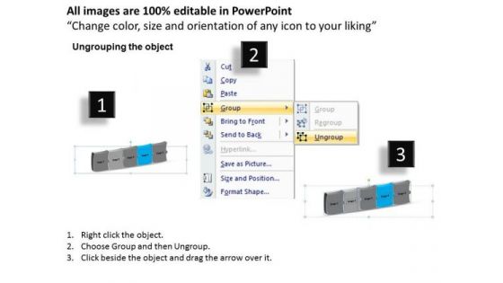 3d Consecutive Flow Process 5 Concepts Ppt Electrical Schematic PowerPoint Templates