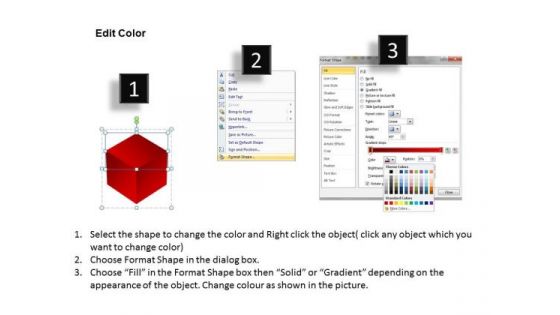 3d Cube Templates For PowerPoint