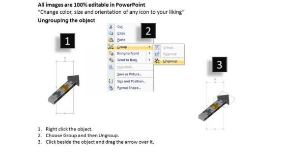 3d Custom Flow Puzzles 5 Stages Diagram Startup Business Plan Template PowerPoint Slides