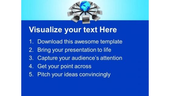 3d E Learning Concept PowerPoint Templates Ppt Backgrounds For Slides 0713