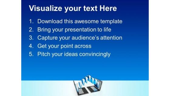 3d File Sharing Between Computers PowerPoint Templates And PowerPoint Themes 0912