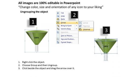 3d Funnel Diagram PowerPoint Slides Funnels Ppt Templates Download