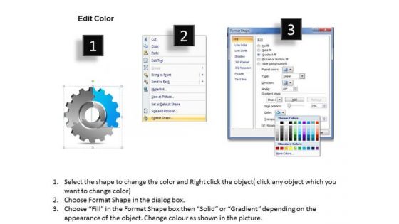 3d Gears Chart Business Marketing Ppt Plan Programs PowerPoint Templates