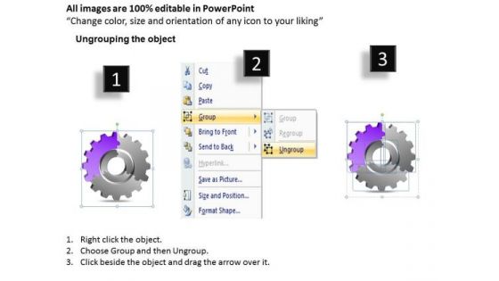 3d Gears Chart Business Marketing Ppt Pro Plan PowerPoint Templates
