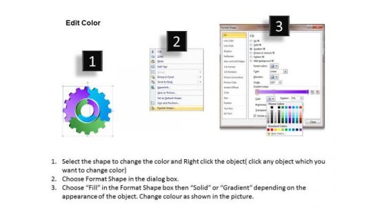 3d Gears Chart Business Marketing Ppt Simple Plan Template PowerPoint Templates