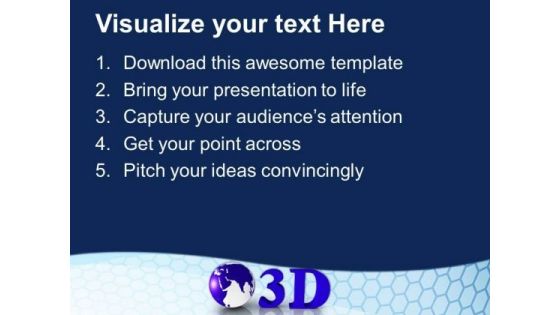 3d Globe Business PowerPoint Templates Ppt Backgrounds For Slides 0213