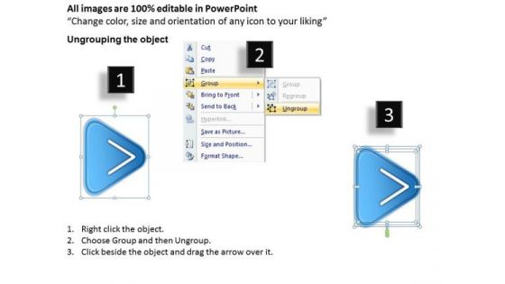 3d Graphical Demonstration Process 6 Stages Simple Business Plan Outline PowerPoint Slides