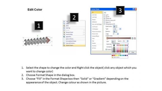 3d Graphical Enlightenment Using 8 Stages Ppt Schematic PowerPoint Slides
