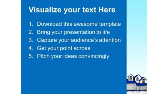 3d Home Real Estate PowerPoint Templates And PowerPoint Themes 1112