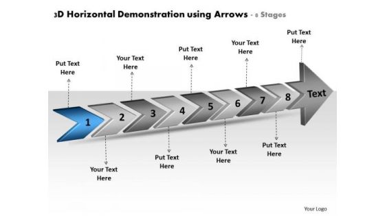 3d Horizontal Demonstration Using Arrows 8 Stages System Process Flow Chart PowerPoint Templates 3d Horizontal Demonstration Using Arrows 8 Stages System Process Flow Chart PowerPoint Templates