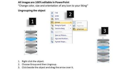 3d Hypothesis Of Seven Linear Steps Ppt Creating Small Business Plan PowerPoint Templates