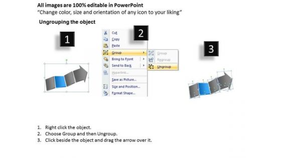 3d Illustration Of Complex Process Arrows Ppt For Business Plan PowerPoint Slides