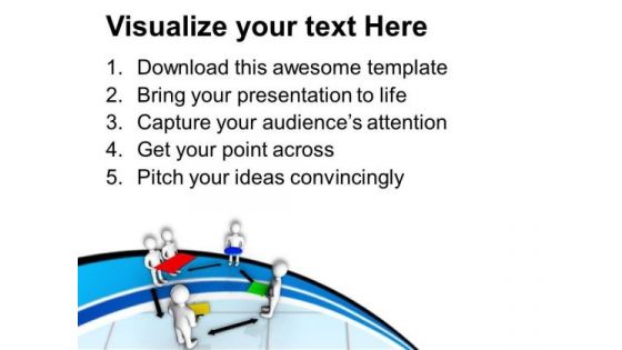 3d Image Of Business Planning PowerPoint Templates Ppt Backgrounds For Slides 0713
