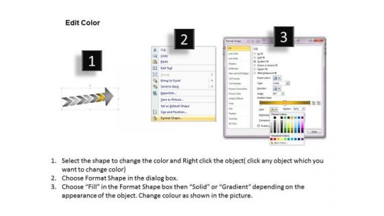 3d Inclined Arrow Describing 6 Stages Ppt Workflow Management Slides PowerPoint Templates
