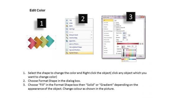 3d Interconnected Arrows 7 Stages Proto Typing PowerPoint Slides
