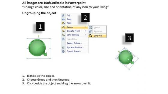 3d Linear Abstraction To Prevent Business Losses Seven Steps Flow Chart Maker Free PowerPoint Slides